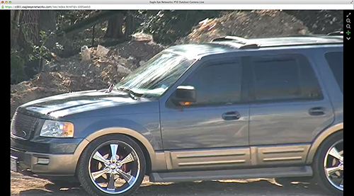 Simply Better Security PTZ - SUV Zoomed In resized