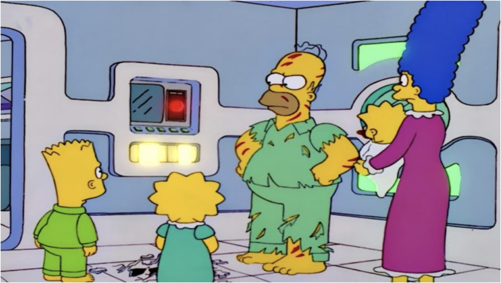 It is a smart app Treehouse of Horrors from The Simpson's