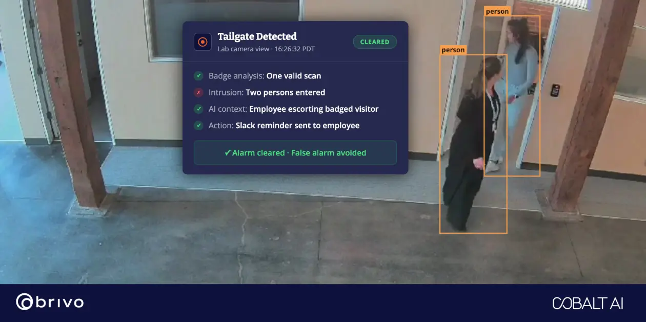Tailgate Detected Cleared